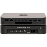 OWC miniStack STX, Thunderbolt 4, Disk enclosure Nero