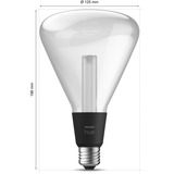 Philips Hue White & Color Ambiance Lightguide Triangle - Lampada smart E27, Lampada a LED Philips Hue White and Color ambiance Triangle - lampadina connessa E27, Bluetooth/Zigbee, LED, E27, 2000 K, 6500 K, 500 lm