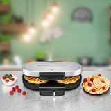 Rommelsbacher Waffelautomat WA 1250, Cialde Nero/Argento