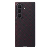Samsung Custodia Magnetica in Carbonio, Custodia per telefono rosso scuro