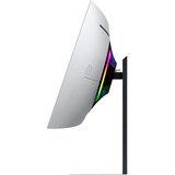 Samsung Monitor Gaming Odyssey OLED G8 da 34" WQHD Curvo, Monitor di gioco argento, 86,4 cm (34"), 3440 x 1440 Pixel, UltraWide Quad HD, OLED, 0,03 ms, Argento