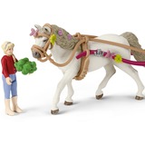 Schleich HORSE CLUB 42467 set da gioco, Gioco figura Fattoria, Horses, Riding Tournament, 5 anno/i, Multicolore, Plastica