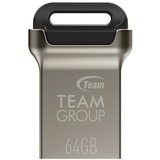 Team Group C162 64 GB, Chiavetta USB argento/Nero