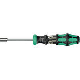 Wera Set di punte Kraftform Compatto 27 RA 2, Set di bit Nero/Verde