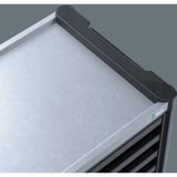 Wera Tool Rebel carrello da officina Stainless XXL 1, con equipaggiamento, Carrelli per attrezzi Nero/Argento