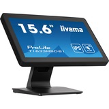 iiyama ProLite T1633MSC-B1 Monitor PC 39,6 cm (15.6") 1920 x 1080 Pixel Full HD LCD Touch screen Nero, Monitor LED Nero, 39,6 cm (15.6"), 1920 x 1080 Pixel, Full HD, LCD, 5 ms, Nero