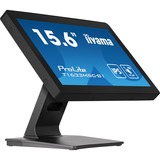 iiyama ProLite T1633MSC-B1 Monitor PC 39,6 cm (15.6") 1920 x 1080 Pixel Full HD LCD Touch screen Nero, Monitor LED Nero, 39,6 cm (15.6"), 1920 x 1080 Pixel, Full HD, LCD, 5 ms, Nero