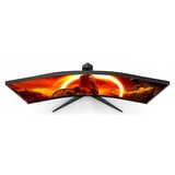 AOC G2 CU34G2XP Monitor PC 86,4 cm (34") 3440 x 1440 Pixel UltraWide Quad HD LED Nero, Rosso, Monitor di gioco Nero/Rosso, 86,4 cm (34"), 3440 x 1440 Pixel, UltraWide Quad HD, LED, 5 ms, Nero, Rosso