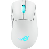 ASUS ROG Keris II Origin WHT mouse Gaming Mano destra RF Wireless + Bluetooth + USB Type-A Ottico 42000 DPI, Mouse da gioco bianco, Mano destra, Ottico, RF Wireless + Bluetooth + USB Type-A, 42000 DPI, Bianco