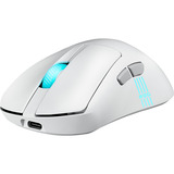 ASUS ROG Keris II Origin WHT mouse Gaming Mano destra RF Wireless + Bluetooth + USB Type-A Ottico 42000 DPI, Mouse da gioco bianco, Mano destra, Ottico, RF Wireless + Bluetooth + USB Type-A, 42000 DPI, Bianco