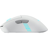 ASUS ROG Keris II Origin WHT mouse Gaming Mano destra RF Wireless + Bluetooth + USB Type-A Ottico 42000 DPI, Mouse da gioco bianco, Mano destra, Ottico, RF Wireless + Bluetooth + USB Type-A, 42000 DPI, Bianco