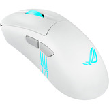 ASUS ROG Keris II Origin WHT mouse Gaming Mano destra RF Wireless + Bluetooth + USB Type-A Ottico 42000 DPI, Mouse da gioco bianco, Mano destra, Ottico, RF Wireless + Bluetooth + USB Type-A, 42000 DPI, Bianco