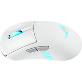 ASUS ROG Keris II Origin WHT mouse Gaming Mano destra RF Wireless + Bluetooth + USB Type-A Ottico 42000 DPI, Mouse da gioco bianco, Mano destra, Ottico, RF Wireless + Bluetooth + USB Type-A, 42000 DPI, Bianco
