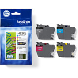 Brother Cartuccia d'inchiostro Valuepack LC-422XLVAL 