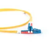 Digitus Cavo patch LWL, duplex, connettore LC > LC, singlemode OS2 giallo