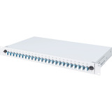 Digitus Scatola di giunzione fibra ottica, equipaggiata, 6x LC-APC DX, OS2 grigio