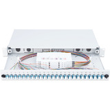 Digitus Scatola di giunzione fibra ottica, equipaggiata, 6x LC-APC DX, OS2 grigio