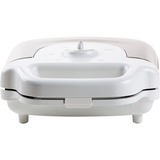Domo Waffle Gustoso XL, Cialde bianco/in acciaio inox