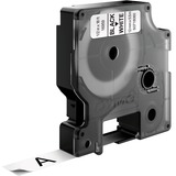 Dymo D1 Etichette Permanenti in Poliestere | Rotolo da 12 mm x 5.5 m | stampa nera su bianco | etichette autoadesive per etichettatrice LabelManager, Nastro di scrittura Nero, Nero su bianco, Poliestere, Belgio, -40 - 150 °C, DYMO, LabelManager