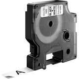 Dymo D1 - Durable Etichette - Nero su bianco - 12mm x 5.5m, Nastro di scrittura Nero, Nero su bianco, Poliestere, Belgio, -40 - 150 °C, DYMO, LabelManager