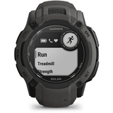 Garmin Instinct 2X Solar, Smartwatch grigio scuro