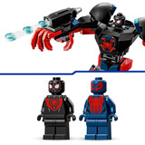 LEGO Marvel Super Heroes Miles Morales Mech vs. Spider-Man 2099, Giochi di costruzione Giocattolo da Supereroi con Action Figure, 2 Minifigure per 6+, Set da costruzione, 6 anno/i, Plastica, 135 pz, 157 g