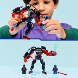 LEGO Marvel Super Heroes Miles Morales Mech vs. Spider-Man 2099, Giochi di costruzione Giocattolo da Supereroi con Action Figure, 2 Minifigure per 6+, Set da costruzione, 6 anno/i, Plastica, 135 pz, 157 g