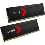 PNY DIMM 32 GB DDR5-6400 (2x 16 GB) Kit duale, Memoria Nero