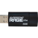 Patriot Supersonic Rage Lite 256 GB, Chiavetta USB Nero/Blu