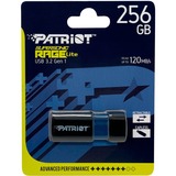Patriot Supersonic Rage Lite 256 GB, Chiavetta USB Nero/Blu