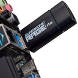 Patriot Supersonic Rage Lite 256 GB, Chiavetta USB Nero/Blu