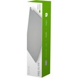 Razer Pro Glide Grigio, Gioco mouse pad grigio, Grigio, Monocromatico, Barra appoggiaferro antiscivolo