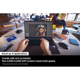Samsung 9100 PRO PCIe® 5.0 NVMe™ M.2 SSD - 2 TB, Disco a stato solido 2 TB, M.2, 14700 MB/s