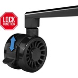 Sharkoon SKILLER SGS40 Seduta imbottita Schienale imbottito, Sedili di gioco Nero, Seduta imbottita, Schienale imbottito, Nero, Nero, Schiuma, Poliuretano, Schiuma, Poliuretano (PU)