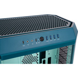 Thermaltake The Tower 600 Transformative Teal, Chassis Tower Color foglia di tè