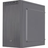 Aerocool CS-108 Mini Tower Nero, Chassis Tower Nero, Mini Tower, PC, Nero, micro ATX, Mini-ITX, ABS, SPCC, 15,1 cm