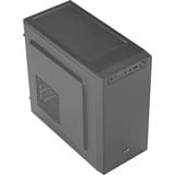 Aerocool CS-108 Mini Tower Nero, Chassis Tower Nero, Mini Tower, PC, Nero, micro ATX, Mini-ITX, ABS, SPCC, 15,1 cm