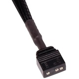 Alphacool Cavo di prolunga aRGB 3 pin a 3 pin, 60 cm Nero