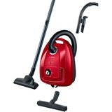 Bosch Serie 4 BGD38RD1H aspirapolvere a traino 4 L Aspiratore a cilindro Secco 600 W Sacchetto per la polvere rosso, 600 W, Aspiratore a cilindro, Secco, Sacchetto per la polvere, 4 L, Micro