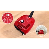 Bosch Serie 4 BGD38RD1H aspirapolvere a traino 4 L Aspiratore a cilindro Secco 600 W Sacchetto per la polvere rosso, 600 W, Aspiratore a cilindro, Secco, Sacchetto per la polvere, 4 L, Micro
