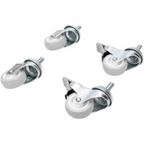 Digitus Ruote bloccabili per alloggiamento a parete standard, Rotolo 250 kg, Turchia, 48,3 cm (19"), 4 pz