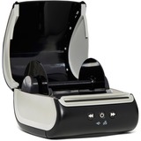 Dymo LabelWriter 5XL stampante di etichette | Riconoscimento automatico delle etichette | Stampa etichette di spedizione extra large da AmazonDHL e molti altri | Spina UE a 2 poli, Stampante per etichette Nero/grigio