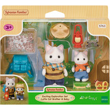 EPOCH Sylvanian Families - Set avventura esploratore con due figure, Giochi di costruzione 