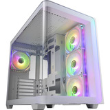 FSP M580-WA Midi Tower Bianco, Chassis Tower bianco, Midi Tower, PC, Bianco, ATX, micro ATX, Mini-ITX, Vetro, SPCC, Gaming