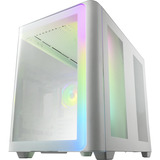 FSP M580-WA Midi Tower Bianco, Chassis Tower bianco, Midi Tower, PC, Bianco, ATX, micro ATX, Mini-ITX, Vetro, SPCC, Gaming