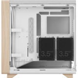Fractal Design Summit Chalk White Solid, Chassis Tower bianco/legno