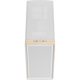 Fractal Design Summit Chalk White Solid, Chassis Tower bianco/legno