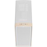 Fractal Design Summit Chalk White Solid, Chassis Tower bianco/legno