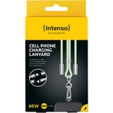Intenso Cordino per cellulare e cavo di ricarica/dati verde chiaro