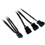 Inter-Tech Argus RS-07 Case per computer Ventilatore 12 cm Nero, Bianco, Ventola Nero, Ventilatore, 12 cm, 900 Giri/min, 22 dB, 59,81 m³/h, Nero, Bianco